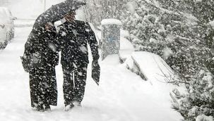 Erzurum'da hafta sonu kar bekleniyor