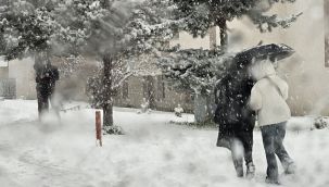 Erzurum'da okullar yarın da tatil