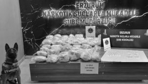 Erzurum'da uyuşturucu mücadelesi