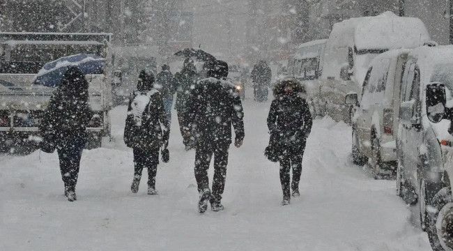 Erzurum'da yarın okullar tatil