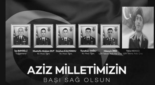 Erzurum'a şehit ateşi...