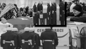 Erzurumlu şehit dualarla uğurlandı