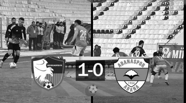 Erzurumspor FK 1-0 AdanasporA.Ş.