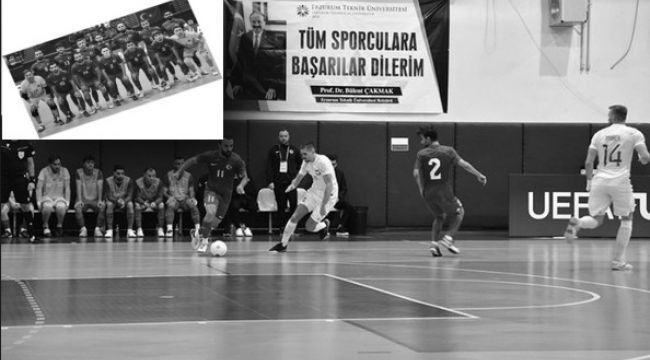Futsal A Millî Takımı Erzurum'da parkeye çıktı