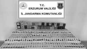 Kaçak pürfümler Erzurum gümrüğüne takıldı