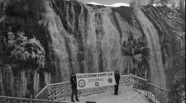 Tortum'da narko bilgilendirme