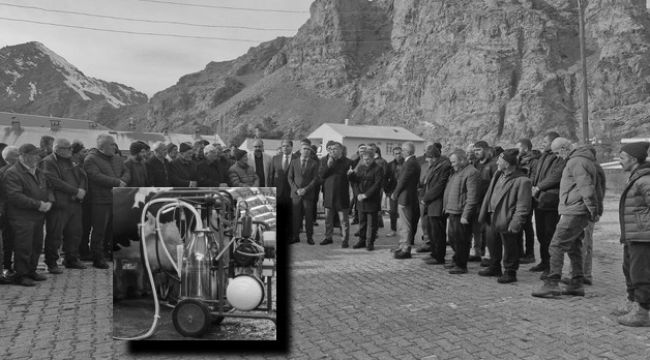 Üreticilere süt sağım makinesi...