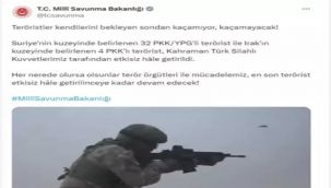 36 terörist etkisiz hale getirildi