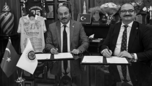 Erzurum'daki rektörlerin işbirliği protokolü...