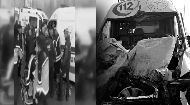 Erzurum-Erzincan karayolunda ambulans tırla çarpıştı: 8 yaralı...