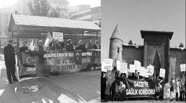 Gazze için Sessiz Yürüyüş devam