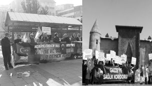 Gazze için Sessiz Yürüyüş devam