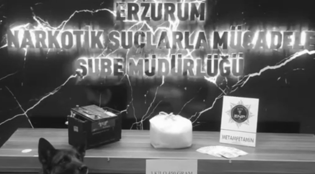 Uyuşturucuyu aküye zulalamış