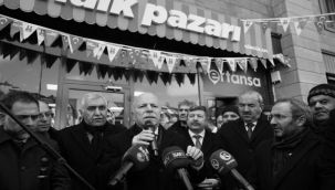 Gürcükapı Halk Pazarı hizmete açıldı