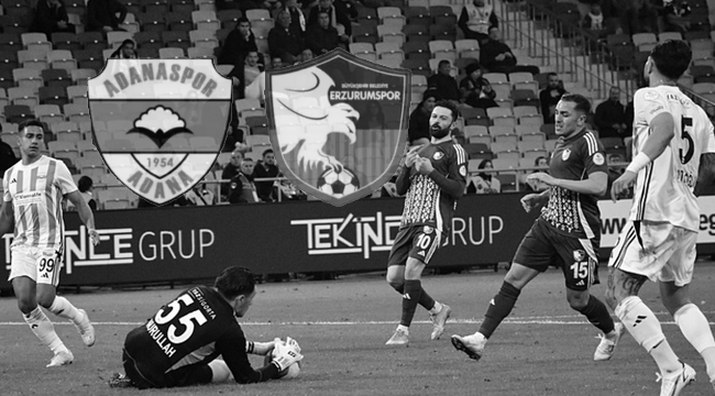 Adanaspor: 0 - Erzurumspor FK: 3