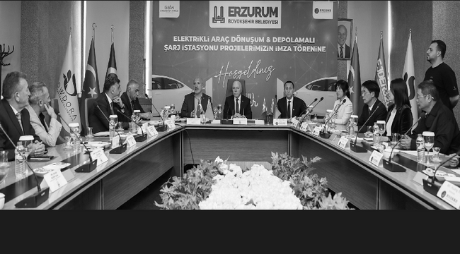 Erzurum'a elektrikli araç dönüşümü ve enerji depolamalı şarj istasyonları kurulacak