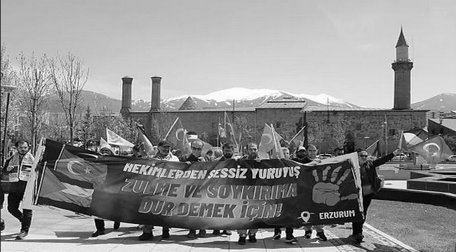 Gazze için 79'uncu kez yüründü