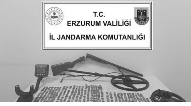 Tekman'da tarihi eser kaçakçılığı operasyonu