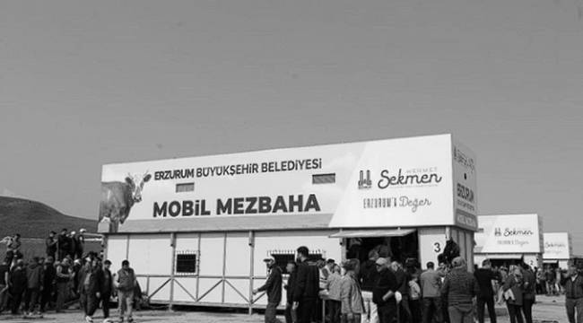 Mobil mezbahanelerden başarılı hizmet