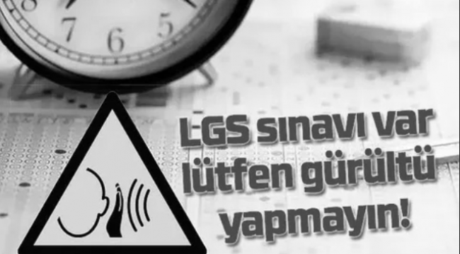 Valilikten sınav uyarısı
