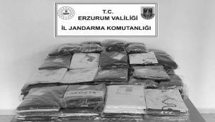 Kaçak tişörtler Jandarmaya takıldı