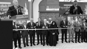 Şükrü Paşa'da Feyzullah Cami ibadete açıldı