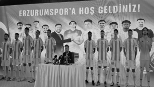 Erzurumspor'da yeni transferler tanıtıldı