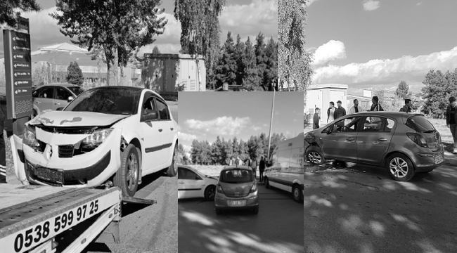 AÜ yerleşkesinde bir kaza daha