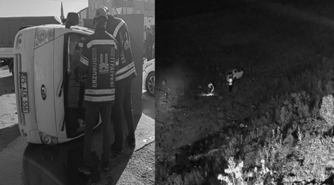 Erzurum'da trafik kazası istatistiği