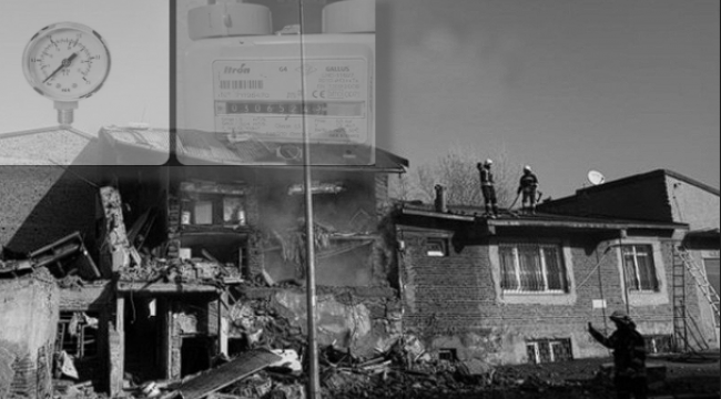 Bu evde patlama oldu, şehirde 24 saattir doğalgaz yok