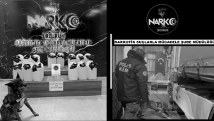 Erzurum'da rekor miktarda likit metafetamin