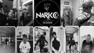 Erzurum'da torbacılar uyuşturucu, silah ve mühimmatla yakalandı