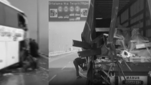 Erzurum'da yoğun sis kazalara neden oldu