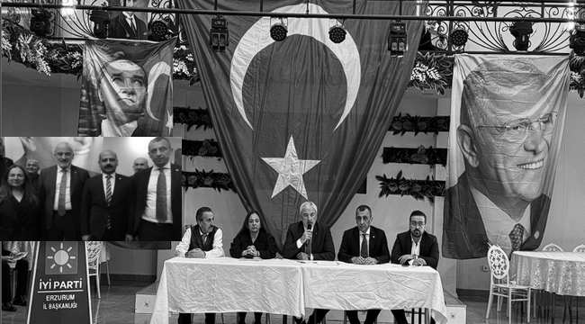 İYİ Parti Erzurum İl Başkanlığı'nda Ali Öğdük dönemi