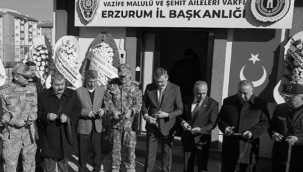 Şehit aileleri ve gazilere yeni hizmet binası