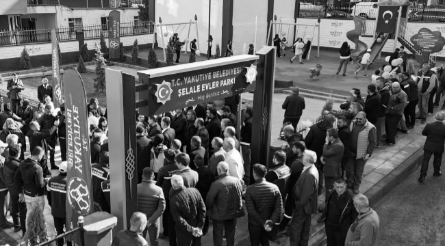 Yakutiye Belediyesi'nden bir park daha