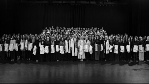 Atatürk Üniversitesi Tıp Fakültesi'nde Beyaz Önlük Heyecanı