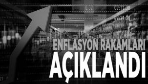 Enflasyon verileri açıklandı