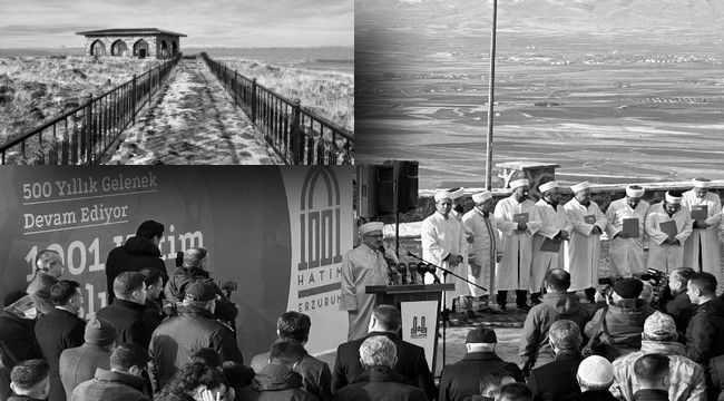 Erzurum'da "Binbir Hatimler" okunmaya başlandı