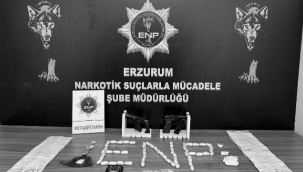 Erzurum'da uyuşturucu operasyonu