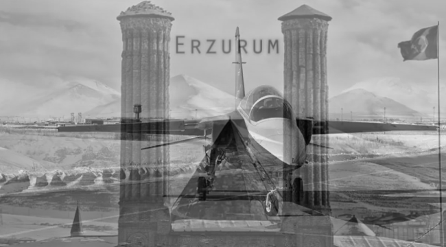 HÜRJET'in Erzurum semalarında soğuk hava testi