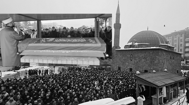 Ülkühan Öğretmen, gözyaşları arasında dualarla uğurlandı...