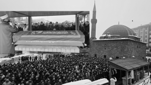 Ülkühan Öğretmen, gözyaşları arasında dualarla uğurlandı...