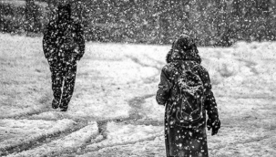 Erzurum'da 3 ilçede okullara kar tatili