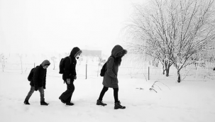 Erzurum'da okullara kar tatili