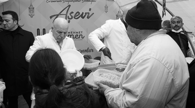 Erzurum'da Ramazan Bereketini 5 Bin Kişi Paylaşıyor