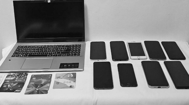 Erzurum'da siber dolandırıcılar yakayı ele verdi