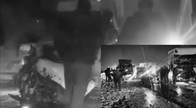 Erzurum'da trafik kazası: 4 ölü...