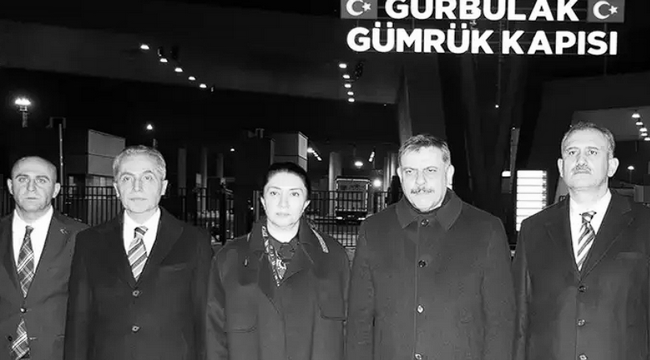 Bakan Çiftçi, Gürbulak Sınır Kapısı'nda