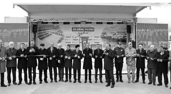 Erzurum Büyükşehir'in 20'inci Araç Filosu